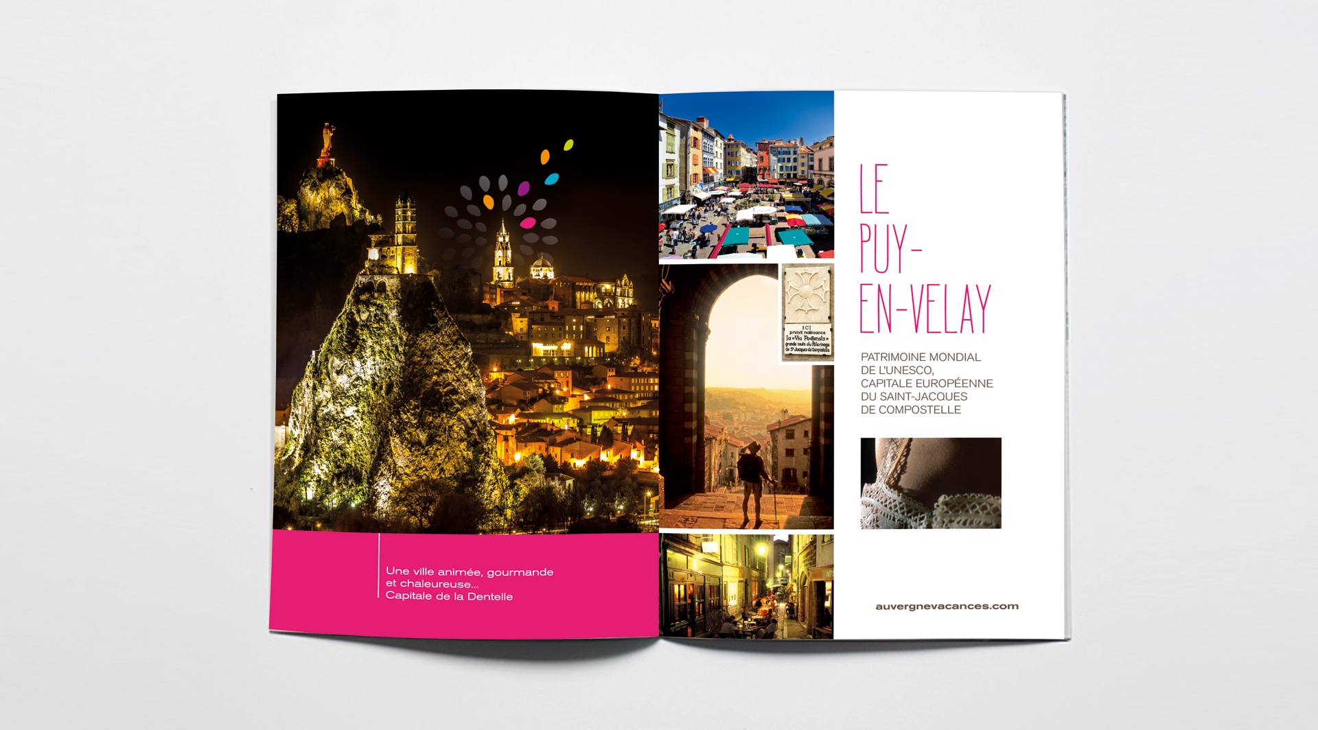 Création de brochure Le Puy-en-Velay